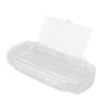 Gjennomsiktig deksel for PSP 1000 Clear Game Console Full Case Støtsikker Ripebestandig