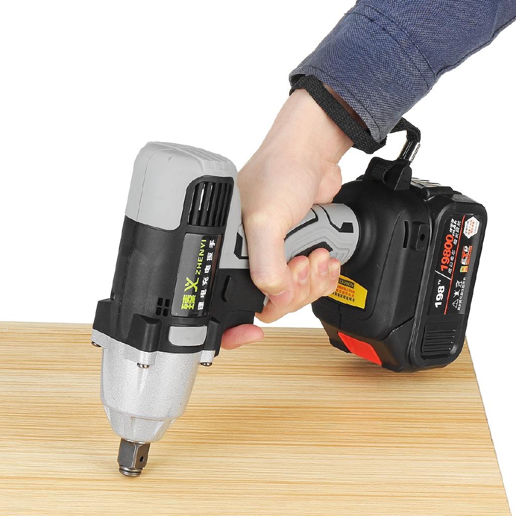 198VF Multifunctional Infinitely Variable SpeedImpact Impact Wrench 25cm X 18cm X 10.5cm X 7.5cm