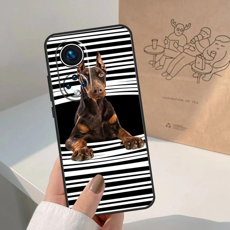 Dachshund Doberman Dog For Honor Magic 8 5 6 7 Pro Case For Honor 400 200 Lite 50 70 90 X8c X8b X9a X9b X9c X9d Win