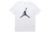 Jumpman T Shirts Men's White Crew Neck Moderate Straight Fit DA6797-100