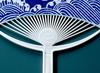 Artec Fan sheet Flat Handle 71580 (blank included) Plastic,