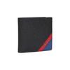 Prada Logo Full Card Slot Design Leather Wallet Men Wallets Black Blue 2MO912-2EGO-F0UDN