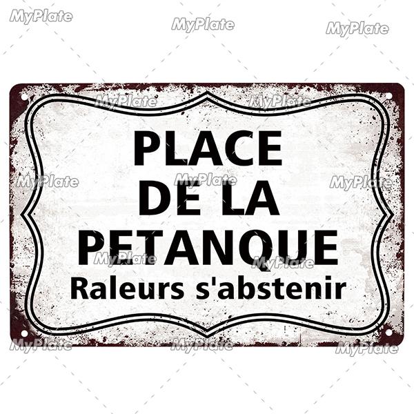France Poster Vintage Plaque Tin Sign Metal Sign Wall Decor For Bar Plate Crafts Art Poster Custom