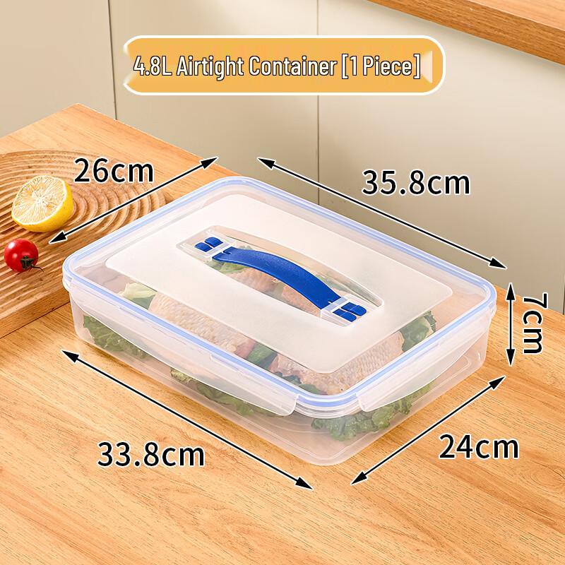 Ally 4.8L Rubber Portable Food Storage Container