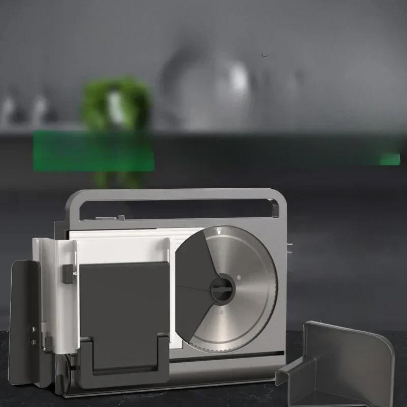 New Foldable Multi functional Slicer for Home Use Manual Slicer Beef Chop Beef Roll Bread Bar Fruit Slicer