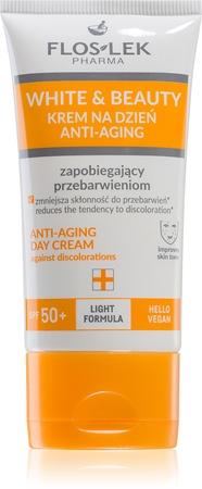

Anti-pigmented spot day cream Spf 50+ TU прозрачный
