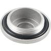 NICECNC Engine Valve Tappet Adjustment Cover Cap, 17mm Front/Rear Differential Gear Case Cap Lid O-Ring Compatible with Honda 12361-300-000, 1PCS