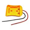 ABS Power Tool Battery Converter for DCB200 DCB203 DCB204 DCB206 DCB606 DCB609 Featuring DIY Wiring And Secure Mounting