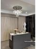 Luxury Crystal Ring Pendant Light for Living Room and Dining Spaces