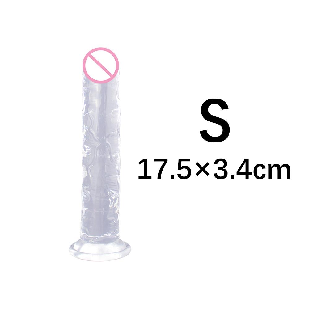 Strong Suction Cup Jelly G-spot Dildo Huge Lifelike Penis Dick Anal Female Sexy Products Sex Toys
