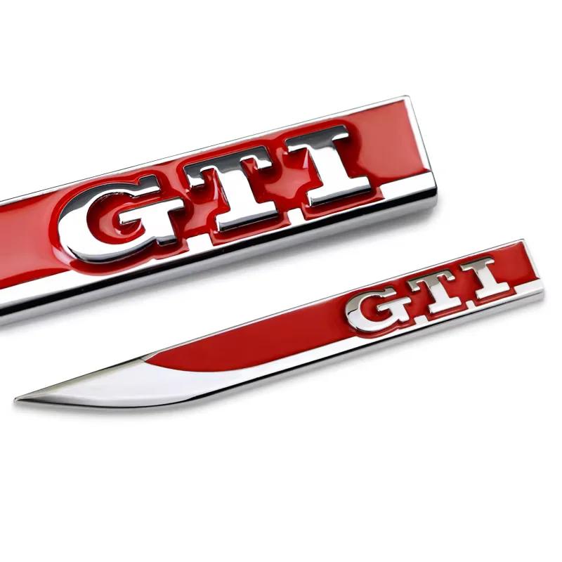 2026 New For VW VOLKSWAGEN Metal Sticker GTI Fender Side Emblem for VW Golf 2 3 4 5 6 7  GTI MK2 MK3 MK4 MK5 MK6 MK7 MK8 Fender