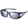 Swans OG-4 Over Glasses Smoke Clear/Silver Mirror X Polarized Smoke OG4-0751 0751 SCLA: Silver Mirror X Polarized Smoke (1 Count)