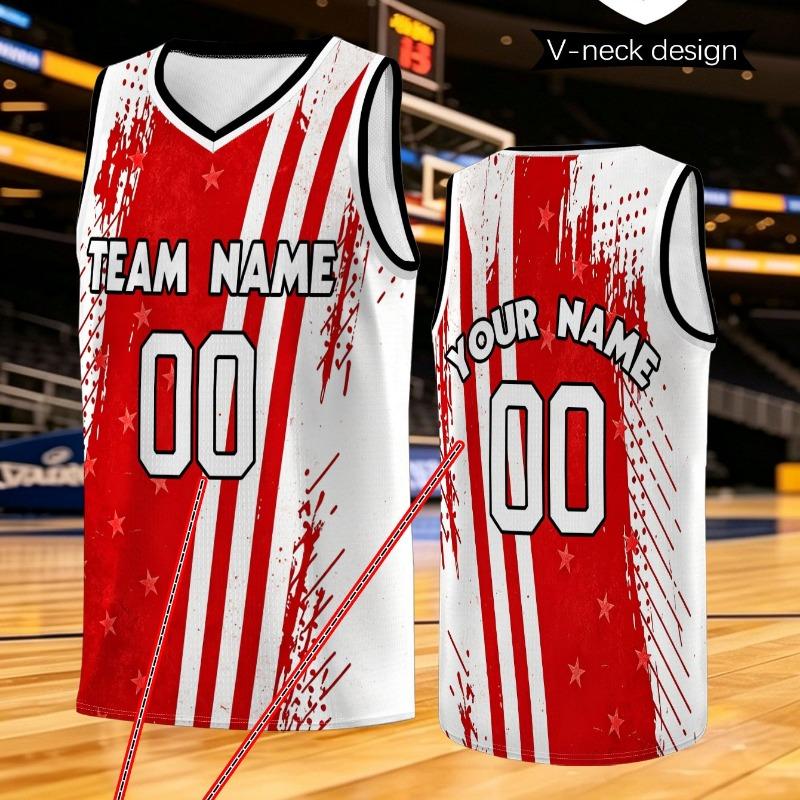 Basketball team V-neck vest