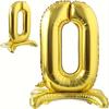 1pcs 32inch Rose Gold Silver Standing 0-9 Number Foil Balloon Birthday Party Decoration Balloons