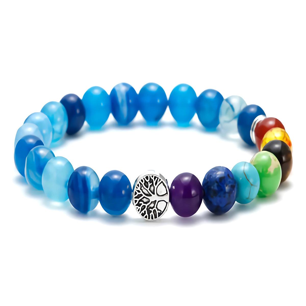 

Женские струнные разноцветные украшения из стеклянных бусин