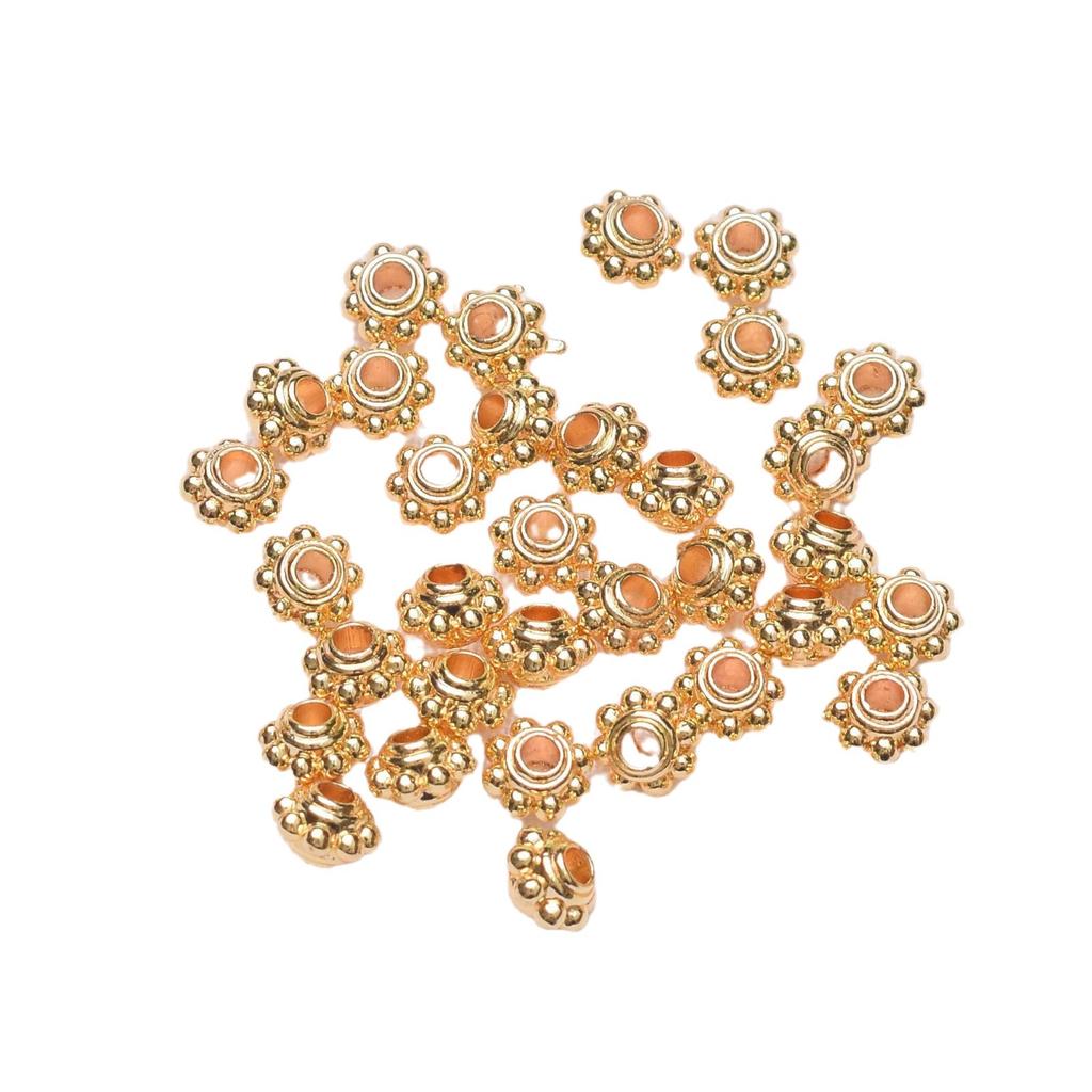 100pcs Color-Preserving Bead Bracelet, Bead Spacer, Diy Handmade Bracelet, Necklace, Beaded Material Spacer.