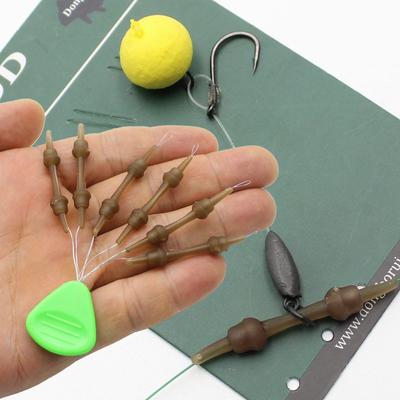 Kit de sistema seguro Heli Chod, aparejos de pesca de carpa, helicóptero, aparejos de pelo Chod, enlaces de aparejos de pesca de carpa
