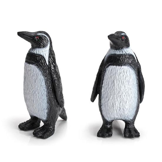 11Pcs/Set Animal Model Realistic Cognitive Education PVC Great Penguin Simulation Animal Model Birthday Gift