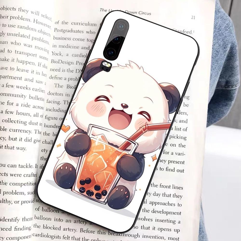 Cartoon Lovely Panda Phone Case For Huawei Honor 10 Lite 9 20 7A 9X 30 50 60 70 Pro Plus Soft Silicone Cover