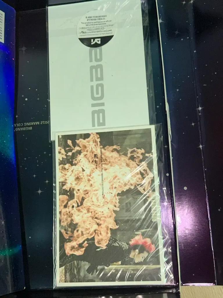 (Cadou pad mouse) Big Bang Alive 2012 Colecție Making of Folosit