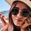 Luxury Vintage Round Sunglasses Women Designer Fashion Mirror UV400 Sun Glasses For Lady Eyewear Female Brand