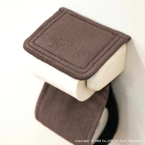 Oka (OKA) Dry Good D Nature Toilettenpapierhalter Abdeckung (Braun)