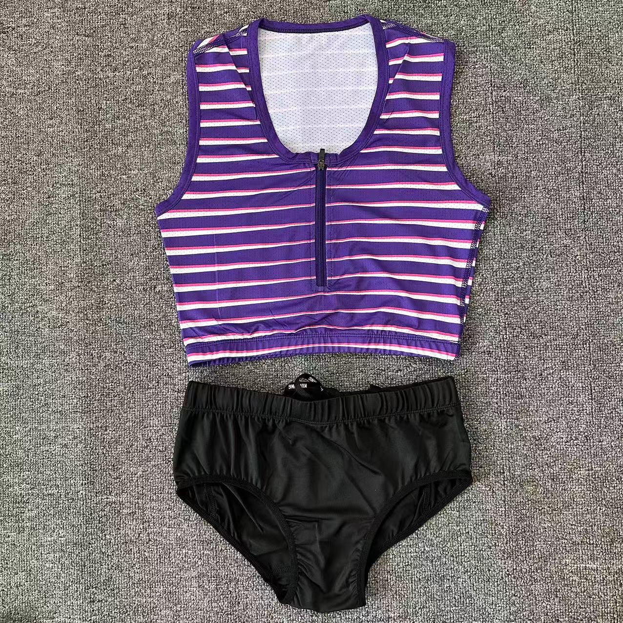 

Женский быстросохнущий спортивный тренировочный костюм: Высокоэластичный, облегающий комплект из двух частей для спорта и медицинских осмотров. Extra-Large