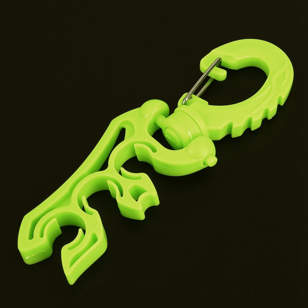 Keep Diving Underwater Diving Hose Holder Clip Buckle Hook Black