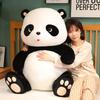 Lindo Peluche de Panda Gigante Sentado Muñeca para Niños Muñeca Dormilona Tesoro Nacional Panda Gigante Muñeca de Trapo Niña