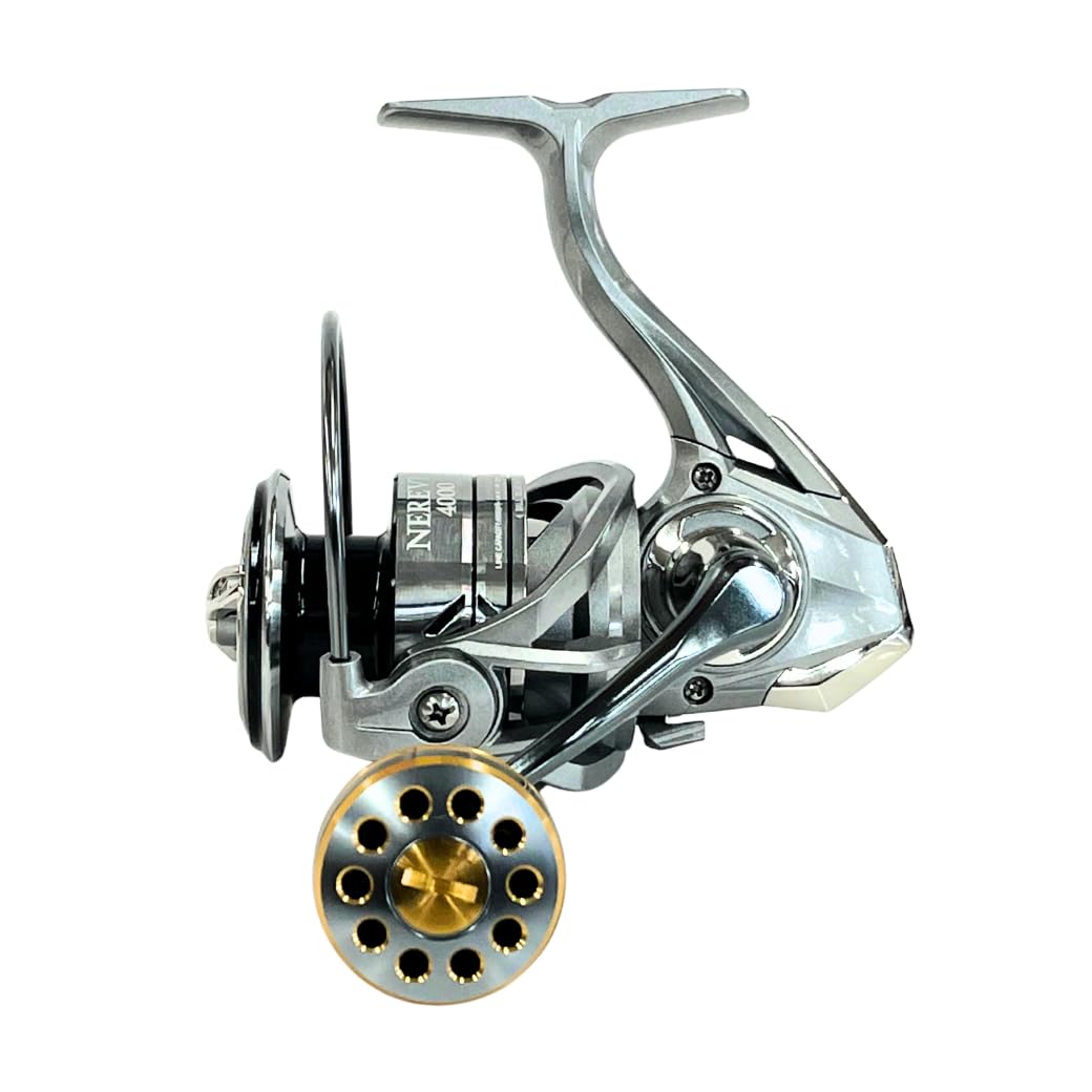 

clubTEN NEREVIA 4000 Spinning Reel Shore Offshore Light Octopus Large Aluminum (Sea Bass, Surf, Jigging, Fishing, Surfcasting, Long-Distance Sabiki,