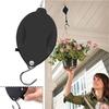Steel Wire Telescopic Pulley Hanging Basket Pull-down Sling Garden Plant Flowerpot Hook
