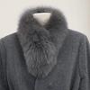 Women's Elegant 90% Duck Down & Wool Blend Winter Coat