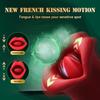 Adult Sex Toys Vibrator, Rose Toy, Rose Sex Stimulator for Women with 10 Vibration Modes and 10 French Kissing Modes, Tongue Sex Toy Vibrator,