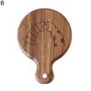 Bottle Opener Magnetic Cartoon Pattern Manual Wooden Hanging Hole Refrigerator Paste Beer Opener Kitchen Gadgets