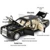 1:32 Rolls-Royce Phantom Toy Car with Suicide Doors, Sound & Light, Alloy Pull-Back Model