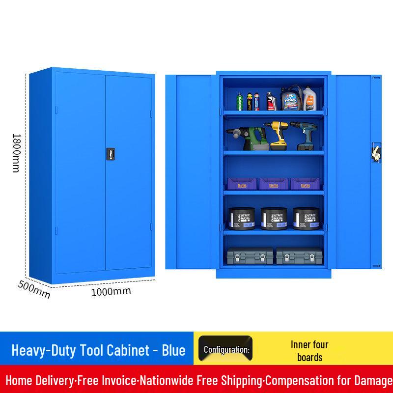 Heavy Duty Tool Cabinet with Thickened Drawers for Workshop and Auto Repair Storage.