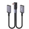20cm Type C Splitter Cable USB Type C Double Port 66W Fast Charging Cord Wire for Laptop Tablet Mobile Power