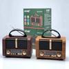 Vintage Wireless Speaker with FM Radio Bluetooth USB TF Mp3 TWS Wood Design