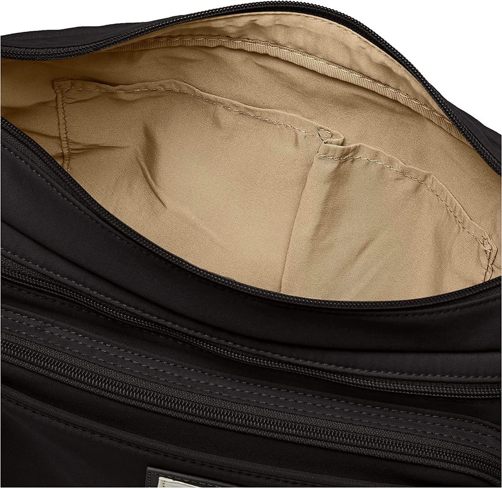Anello Grande Cinnamon Shoulder Bag, A4 Size, Multi-Storage, Black (GTM0334Z)
