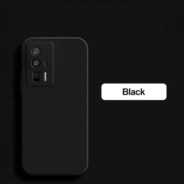 

Чехол Poco F5 PocoF5 Pro, роскошный жидкий силиконовый противоударный чехол для телефона Xiaomi Poco F5 F 5 Pro F5Pro PocoF5 Pro, мягкая задняя крышка For Poco F5 Pro чёрный