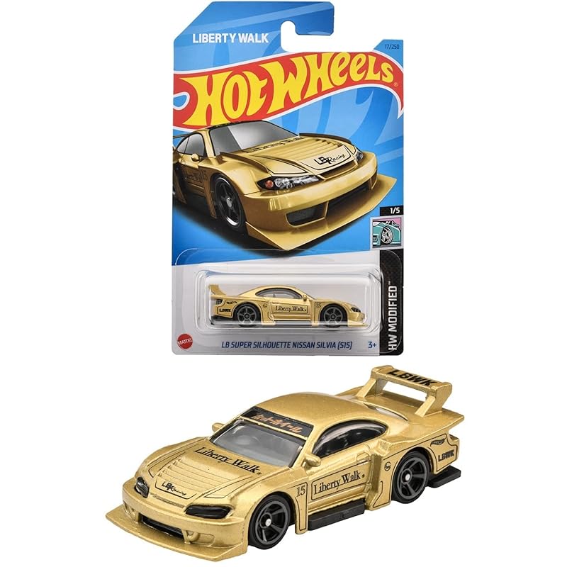 

Колеса Hot Wheels) базовый автомобиль LB супер силуэт nissan silvia [S15] [3 года~] HNK04