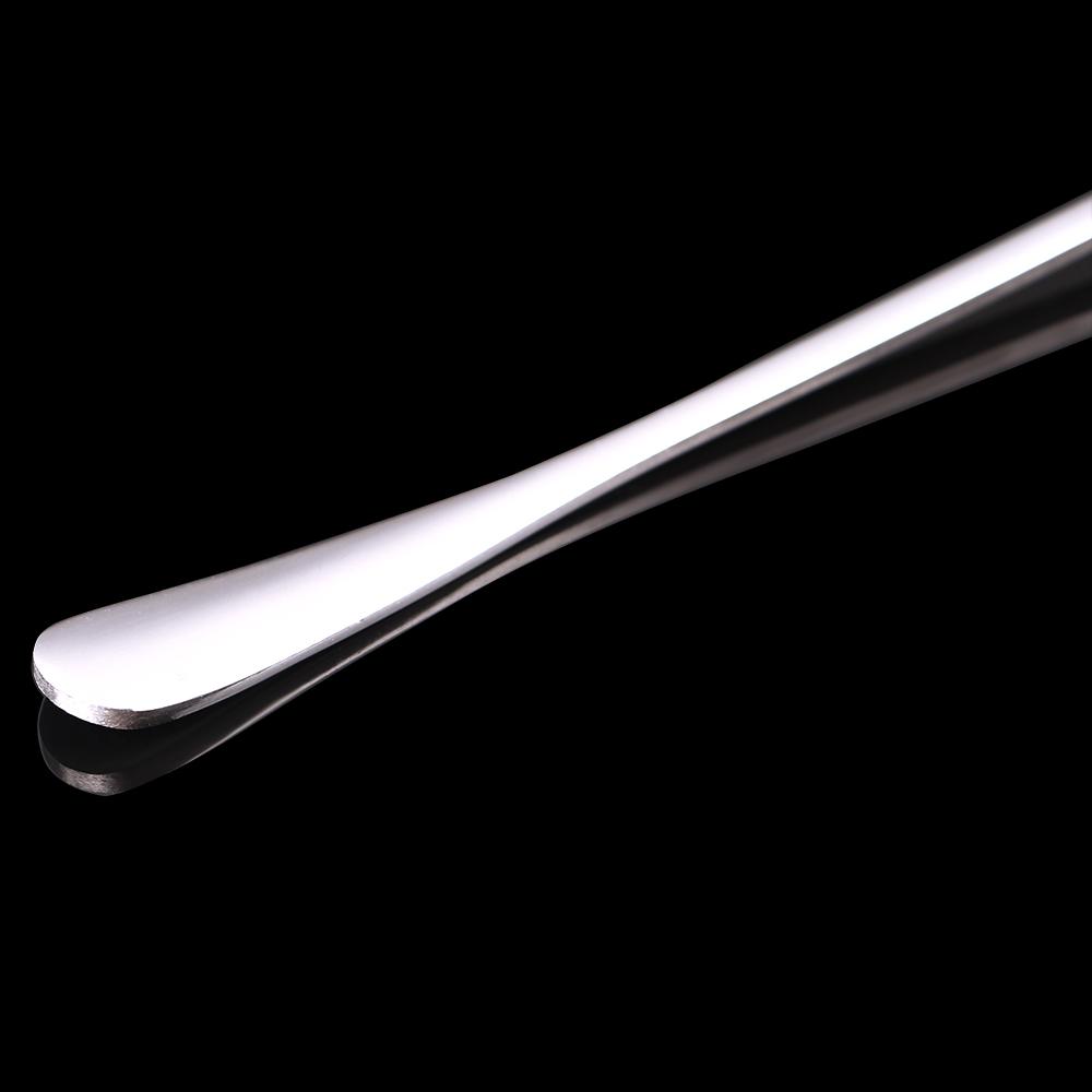 Accessories Dinner Round Spoon Handled Dessert Soup Steel Tea Stainless Spoons Teaspoon