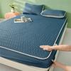 Summer Mattress Cover Cool Feeling Bedspread Thicken Fitted Sheet with Elastic Band Home Bed Cover cubre colchón (No Pillowcase)