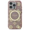 Guess Guhmp16Lh4Pyeep Iphone 16 Pro 6.3 Różowy/Pink Hardcase Iml Peony On 4G Background Magsafe