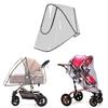 Baby Travel Weather Shield Breathable Stroller Rain Cover Baby Car Weather Wind-Shield Protect from Dust Snow Universal