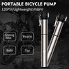 WEST BIKING 120PSI Bicycle Pump Hose Mountain Road Cycling Tire Inflator Schrader Presta Valve Alloy Portable Mini Bike Pump
