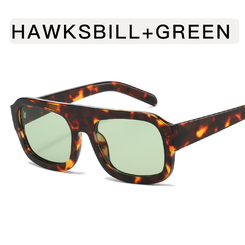 Big frame toad sunglasses women, fashion European and American pilots ins retro sunglasses outdoor sunshade sunglasses tide