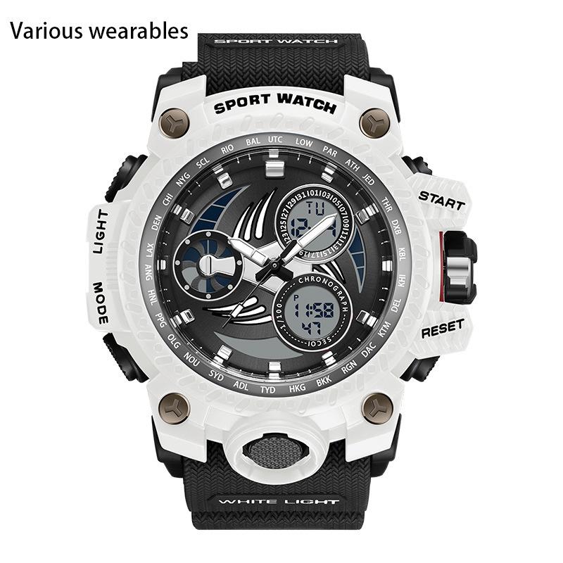 New Youth Electronic Watch Luminous Waterproof Fashion Wind Shockproof Alarm Clock Men's Watch