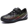 Nail Students New Leather Foot Futsal Sports Class Women's Velcro Shoes Boys Children's Football Shoes Training Broken