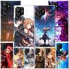 Anime Sword Art Online SAO Phone Case For Samsung Galaxy S24 S25 Edge S26 Ultra S23 S22 S21 Plus S20 FE + Personalized Print Cov